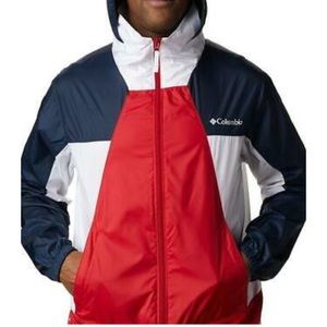 Columbia Point Park Mountain Windbreaker XL NWT